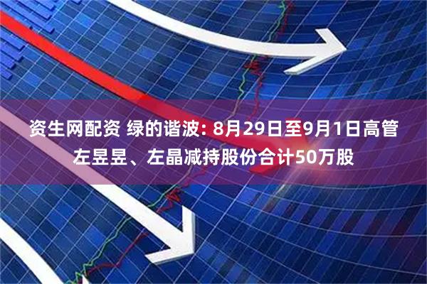 资生网配资 绿的谐波: 8月29日至9月1日高管左昱昱、左晶减持股份合计50万股