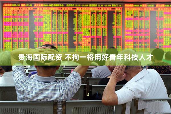 贵海国际配资 不拘一格用好青年科技人才
